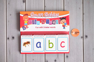Smart Babies Flip & Spell 3-Letter Words