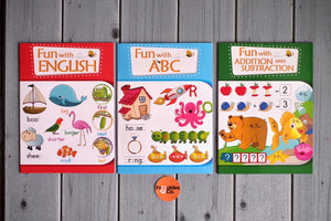 Fun with ENGLISH, ABC & ADDITION & SUBTRACTION