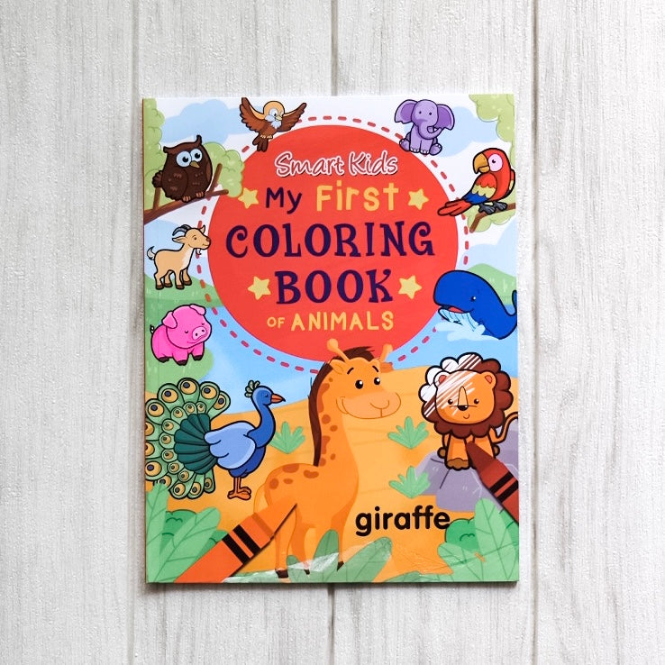Smart Kids My First Coloring Book of ANIMALS