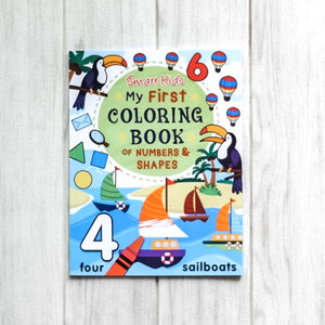 Smart Kids My FIrst Coloring Book of NUMBERS & SHAPES
